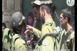 VIDEO: Israeli Soldiers arresting and beating children in Hebron